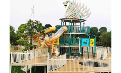 湖北省阳新县网湖.天鹅岛儿童乐园案例