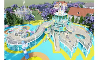 湖北省阳新县网湖.天鹅岛儿童乐园案例