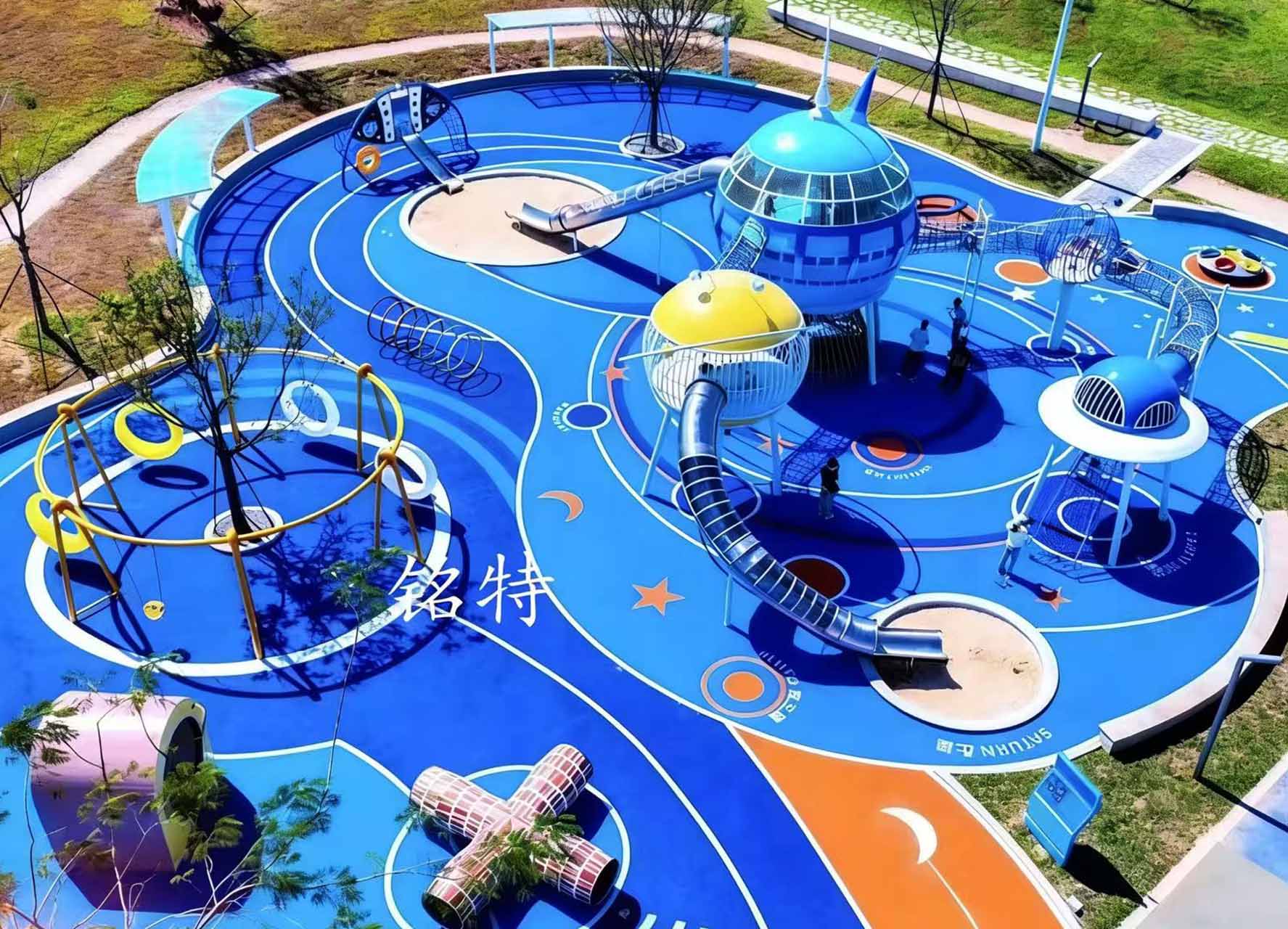 深圳龙华区北站中心公园星球主题乐园案例